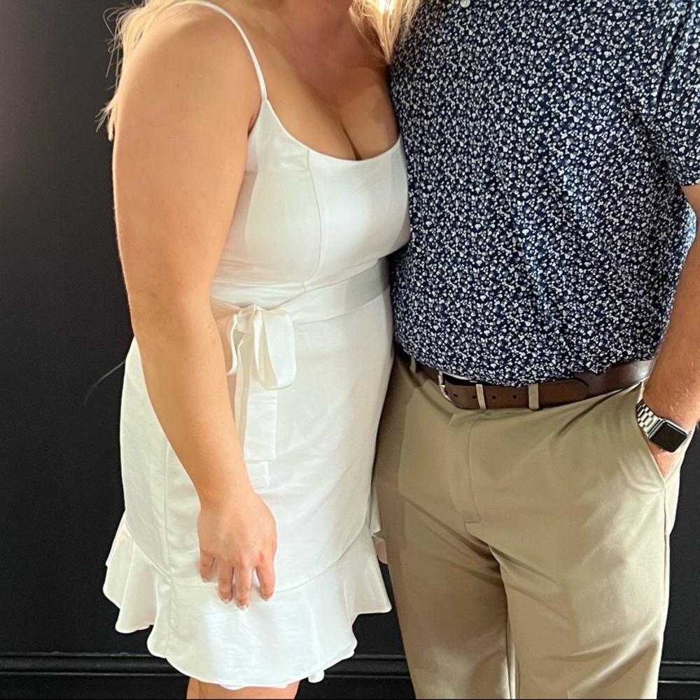 Lulus white dress